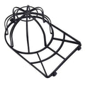 Baseball Cap Washer Cage for All Hat Sizes, Dishwasher Safe Cap Cleaner - Black