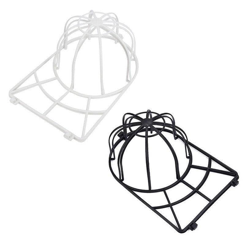 Baseball Cap Washer Cage for All Hat Sizes, Dishwasher Safe Cap Cleaner - Black - view 3