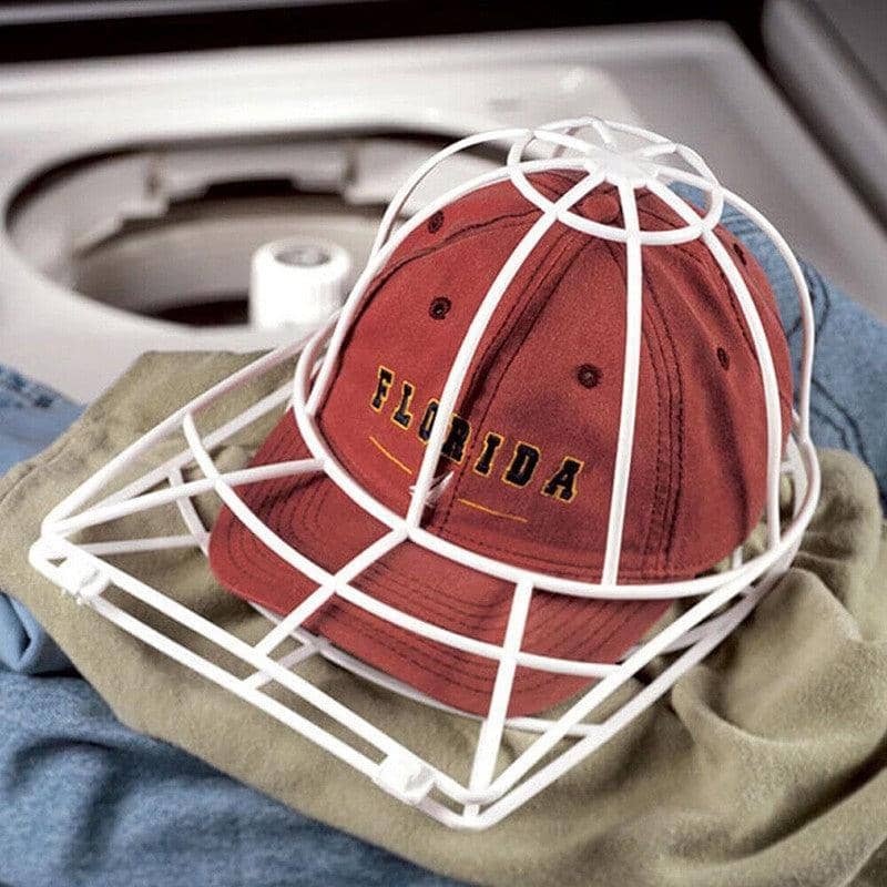 Baseball Cap Washer Cage for All Hat Sizes, Dishwasher Safe Cap Cleaner - Black - view 5