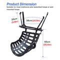 Basketball Ball Return Attachment for Hoops, Rebound Shot Practice Trainer - view 3