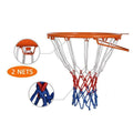 Basketball Hoop Replacement Nets, Pack of 2 - Red, White and Blue - view 5