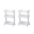 Bathroom Multi-Tier Mobile Storage Rack with Wheels, Space Saving - Regular Version - view 3