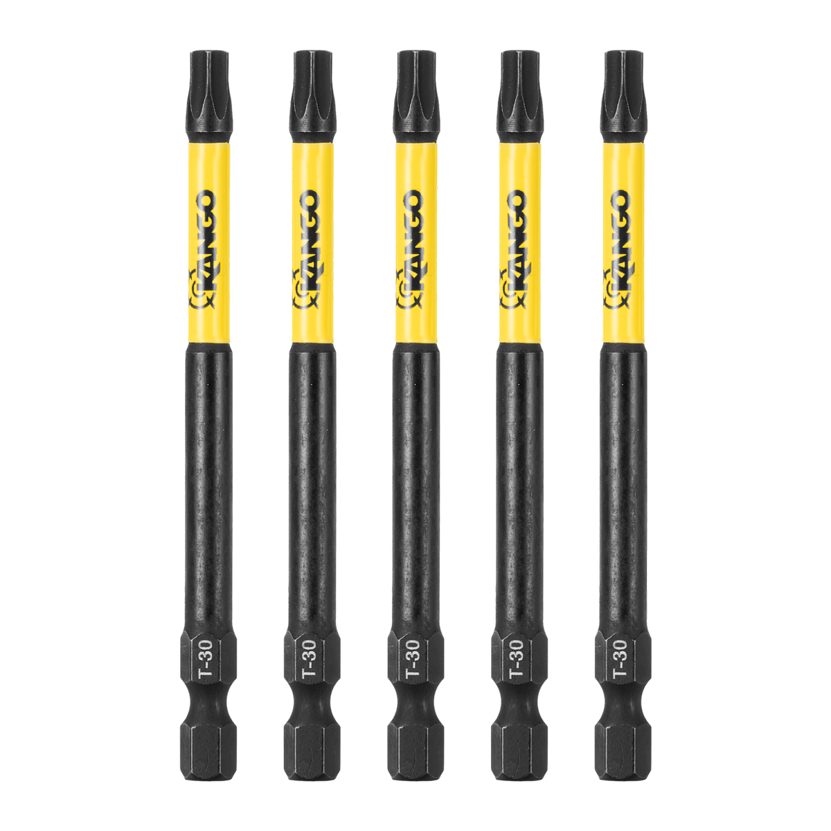 Kango 89mm TX30 HYPERTORQUE Impact Driver Bit 5 Pack - High Torque - Durable - SuperSaverAU - view 2