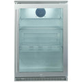 Bosston Grills 118L single door alfresco fridge - 304 stainless steel, right hinge, lockable - NAPSDRH