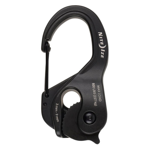 Nite Ize Large Camjam Xt Aluminium Rope and Cord Tighteners - 500 lbs - Black - SuperSaverAU - view 1
