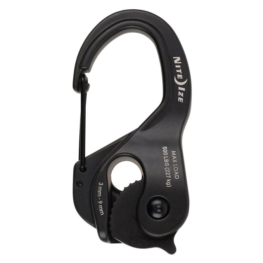 Nite Ize Large Camjam Xt Aluminium Rope and Cord Tighteners - 500 lbs - Black - SuperSaverAU - view 1