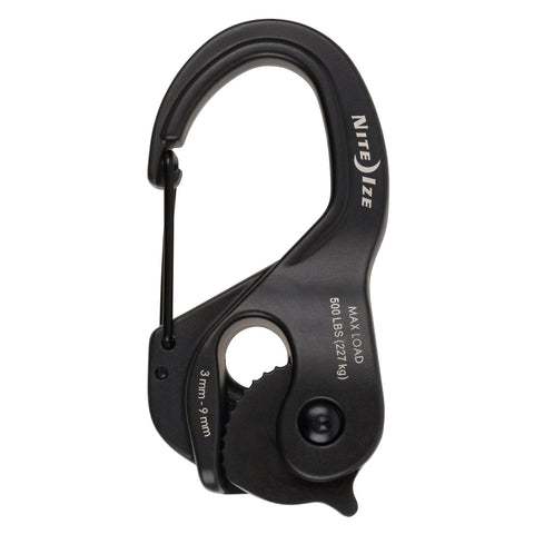 Nite Ize CamJam XT Large Aluminium Rope and Cord Tightener Black