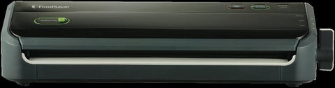 FoodSaver Lock and Seal Vacuum Sealer - Black - Easy 3-Step Use - Seal Indicator Light - VS4500