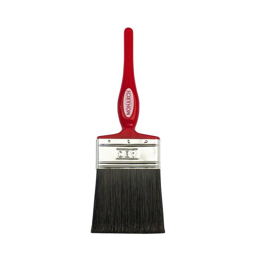 Monarch 75mm Exterior Rough Surfaces Paint Brush - 75mm - Red Handle - SuperSaverAU - view 2