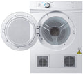 Haier 6kg Vented Dryer - Sensor Drying, Reverse Tumble, Stacking Kit Included, White - HDV60A1