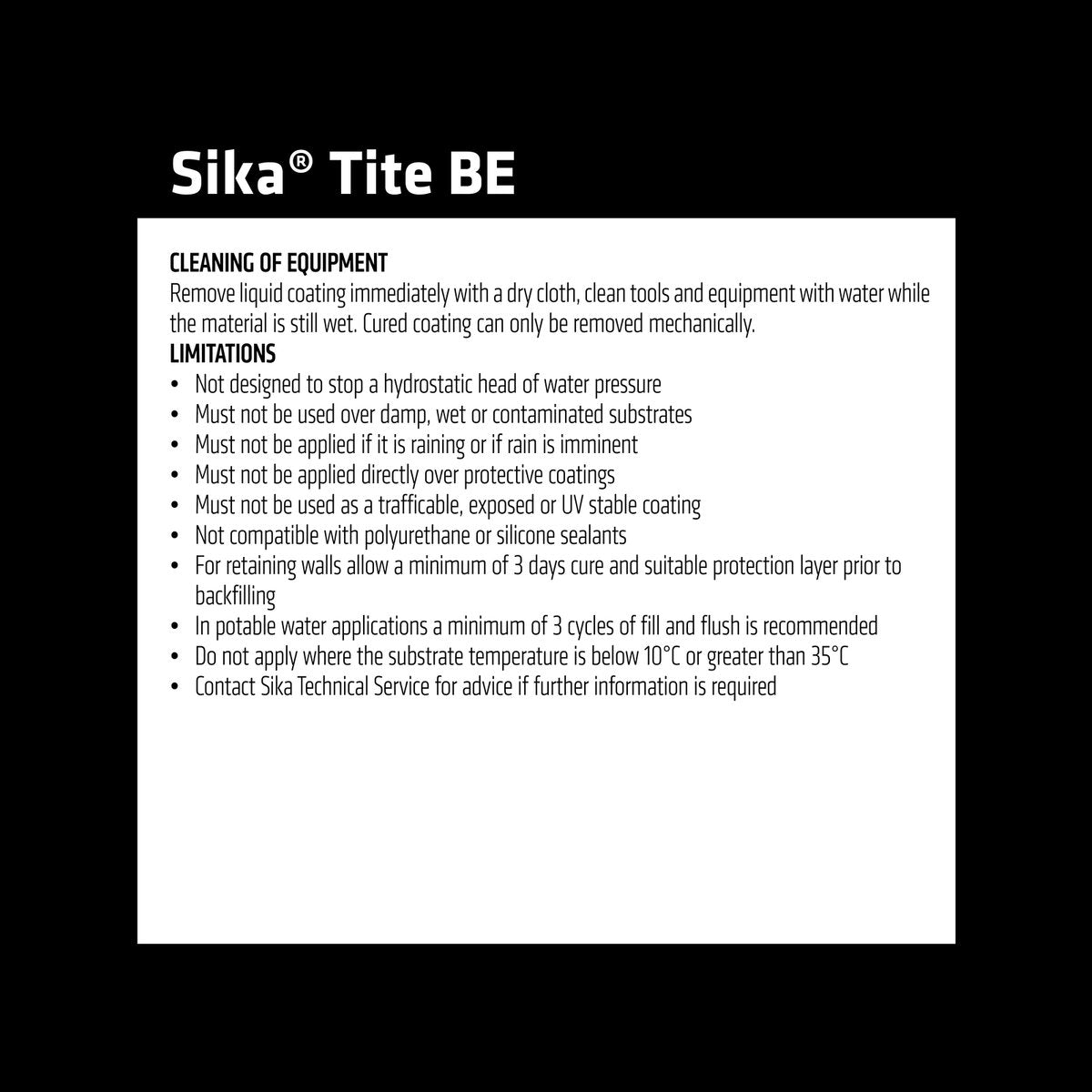 Sika 4L Sikatite BE Bitumen Waterproofing Membrane - Fast Drying - Flexible - SuperSaverAU - view 5