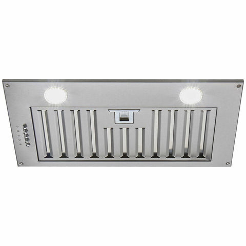 Schweigen 52cm Stainless Steel Undermount Rangehood - Push Button Controls, 1080m³/h - WINU-6