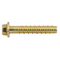 Ramset AnkaScrew 12 x 75mm Zinc-Plated Masonry Anchor - Flanged Hex Screw-In - 10 Pack