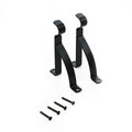 Windoware Curtain Bracket - 100mm - Black - 2 Pack - Metal - Durable - SuperSaverAU - view 1