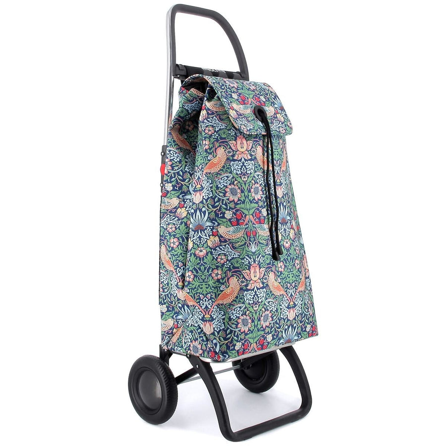 Rolser I-Max William Morris 2-Wheel Folding Trolley - Birds Design, Backpack-Style Bag - R-IMX511-3119