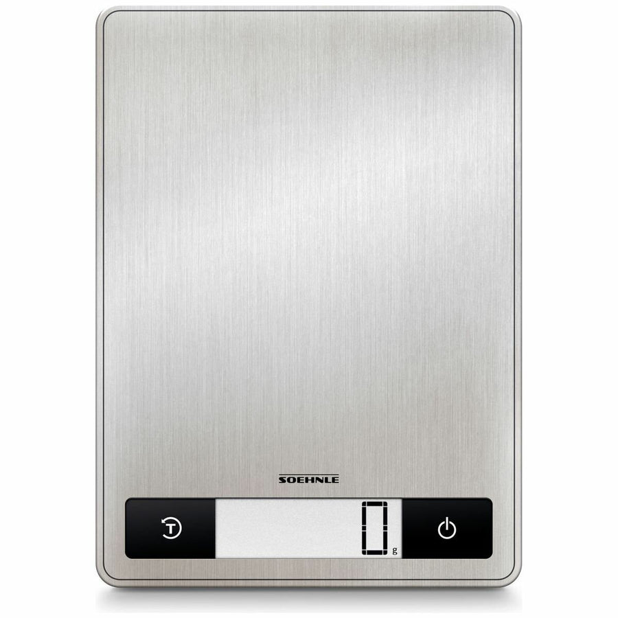 Soehnle Page Profi 200 digital kitchen scale - 15kg capacity, illuminated LCD, stainless steel - S61509