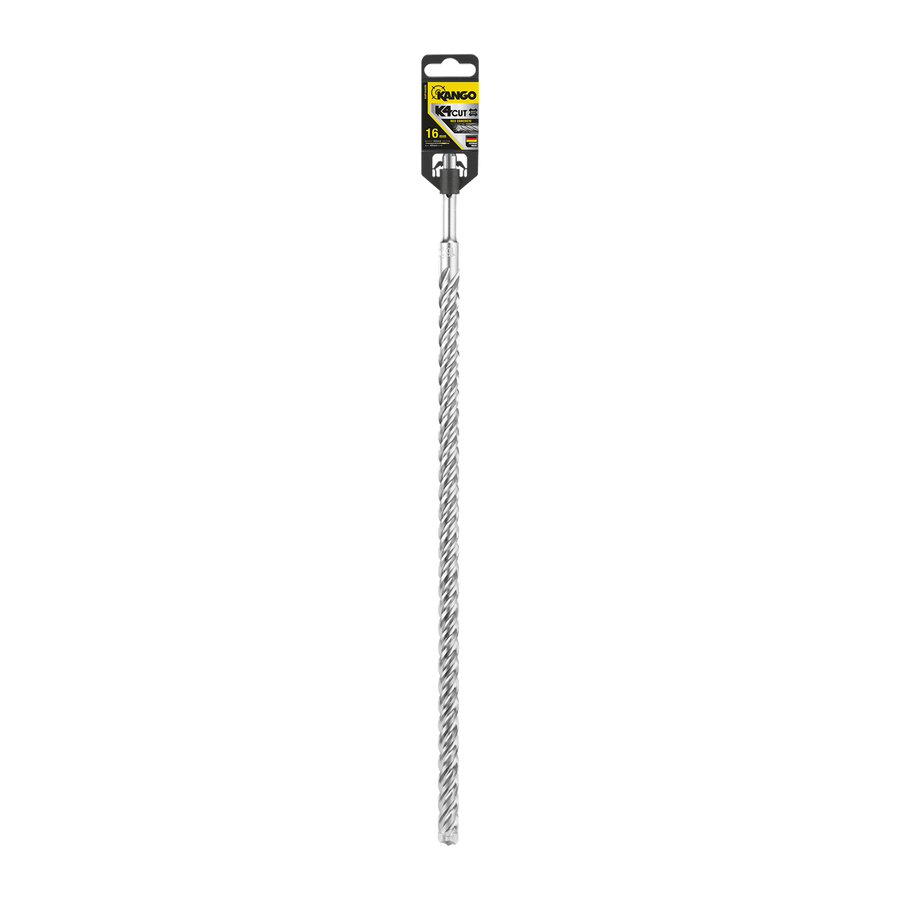 Kango 16mm SDS Plus Drill Bit 450mm Steel Low Vibration Performance - SuperSaverAU - view 1