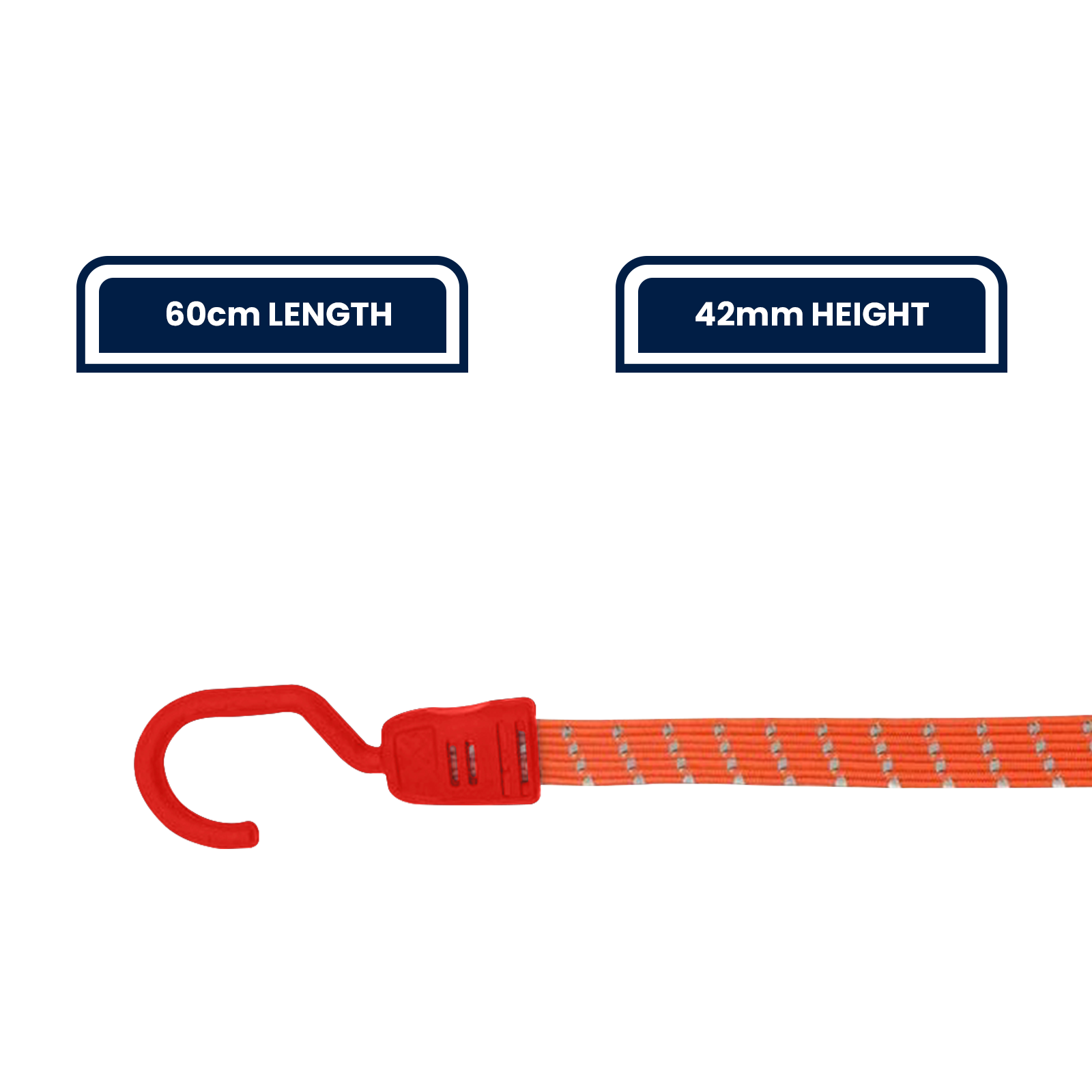 Grunt 60cm Reflecta Flat Bungee Strap