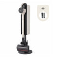 LG CordZero stick vacuum cleaner - 220W suction, auto-emptying compact tower, beige - A9L-AIR