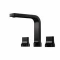 Rogerseller Pinch Basin Tap Set - Matte Black, 5 Star WELS, 6L/min Flow Rate - 3606002611