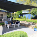 Coolaroo Shade Sail - 5.4m x 5.4m - HDPE - 95% UV Block - SuperSaverAU - view 2