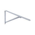 Carinya 350 x 300mm White Light Stayed Bracket, Powder Coated Steel, Multi-Orientation