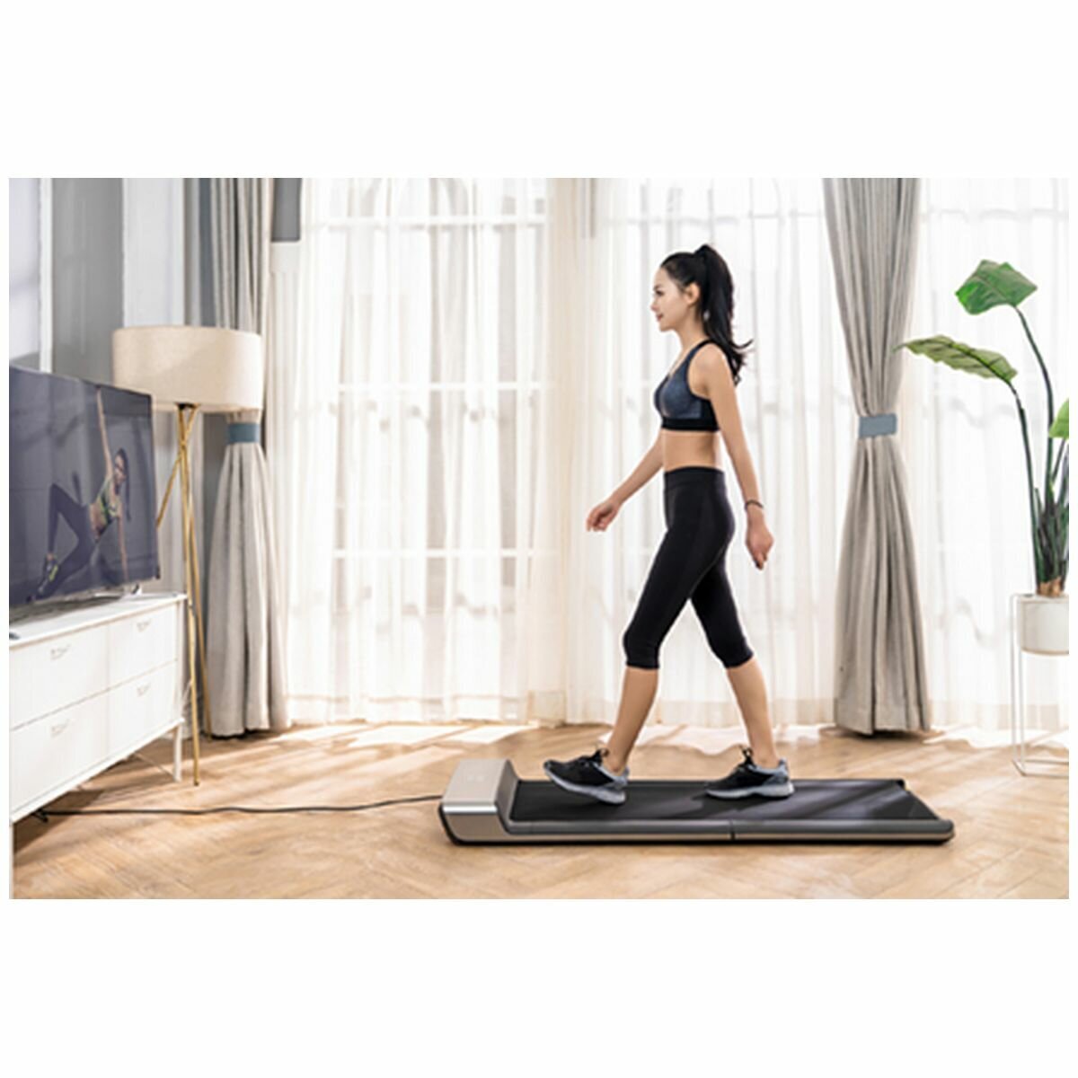 AbodeFit Health WalkSlim WalkPad 630 Folding Treadmill - Auto Speed Control, 13cm Slim - FP-TM-WS-630-AU
