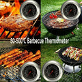 BBQ Smoker Grill Thermometer Temperature Gauge, Stainless Steel - 50 to 500 °C - view 4