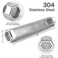 BBQ Smoker Tube 304 Stainless Steel - 12 Inch (30.48 cm) - view 4