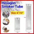 BBQ Smoker Tube 304 Stainless Steel - 6 Inch (15.24 cm) - view 2