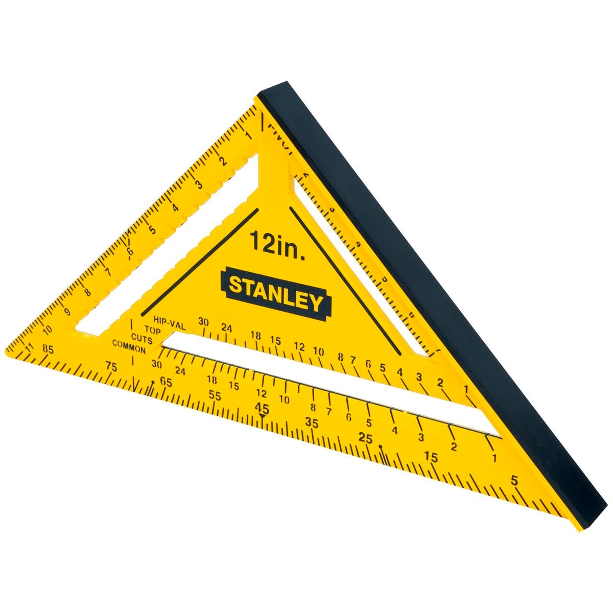 Stanley 12 Measuring Square - 305mm - Yellow - Model STHT46011 - SuperSaverAU - view 1