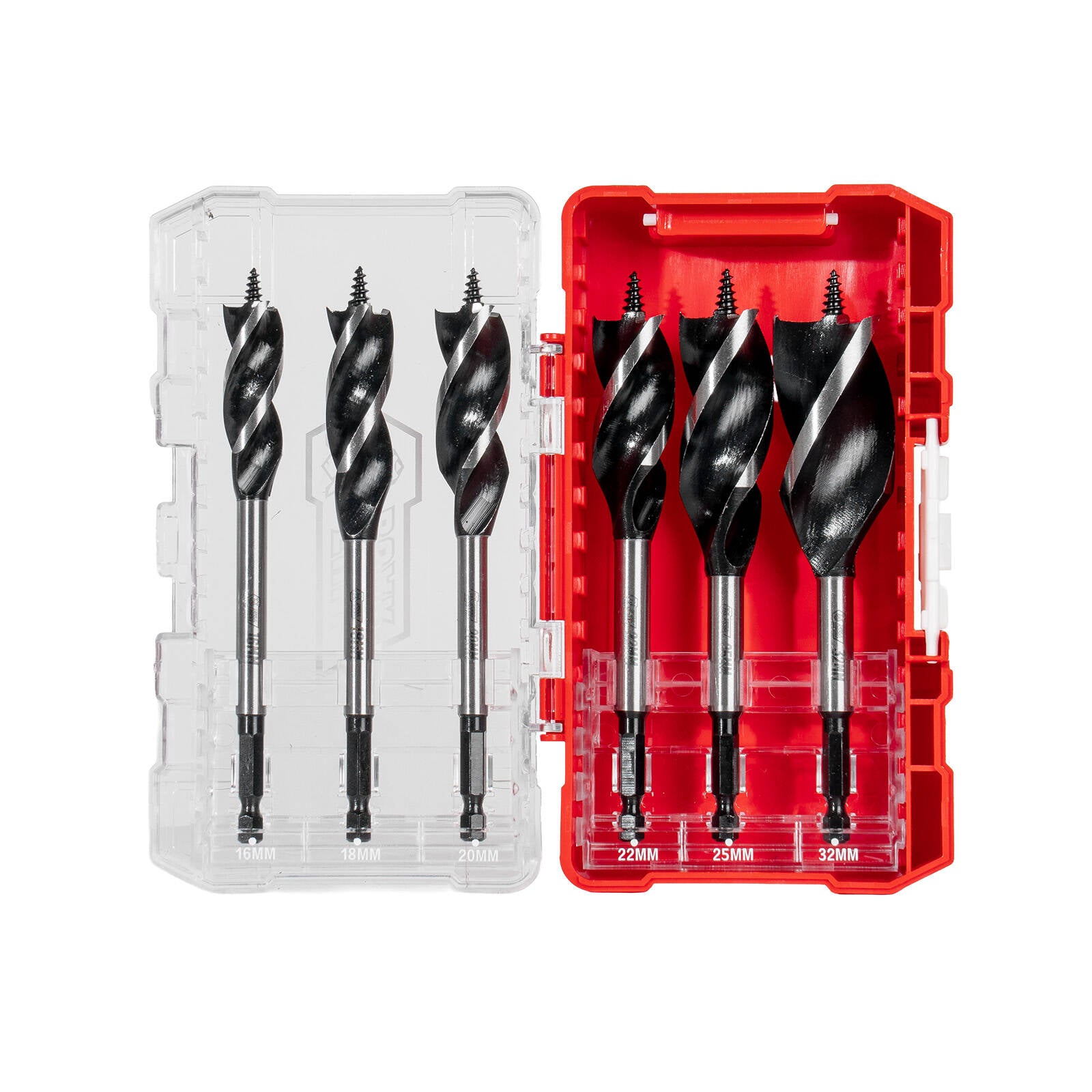Full Boar 6 Piece High Speed Steel Power Auger Drill Bit Set