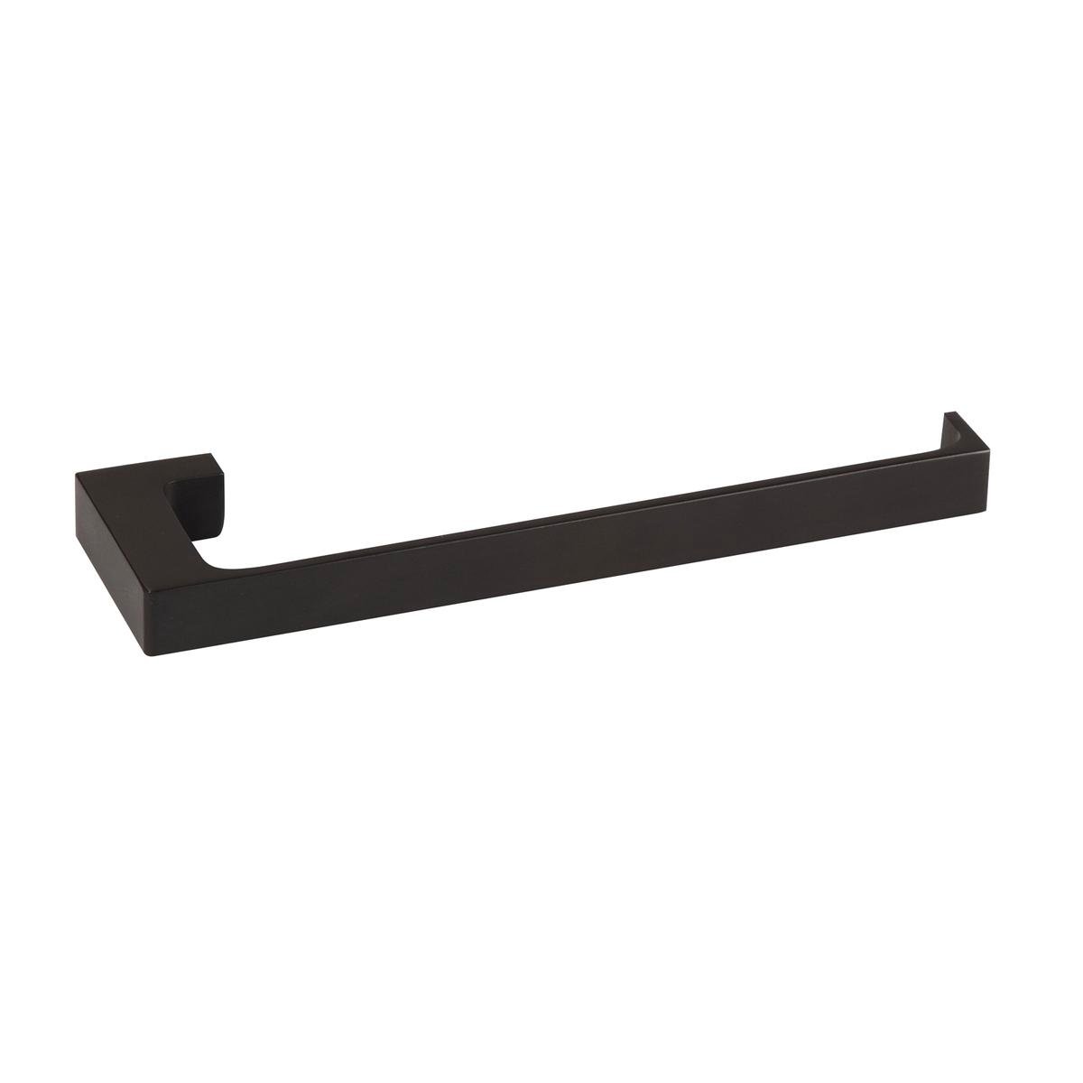 Mondella Matte Black Rumba Bathroom Towel Holder 235mm Metal Durable - SuperSaverAU - view 1