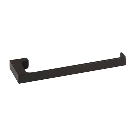 Mondella Matte Black Rumba Bathroom Towel Holder 235mm Metal Durable - SuperSaverAU - view 1