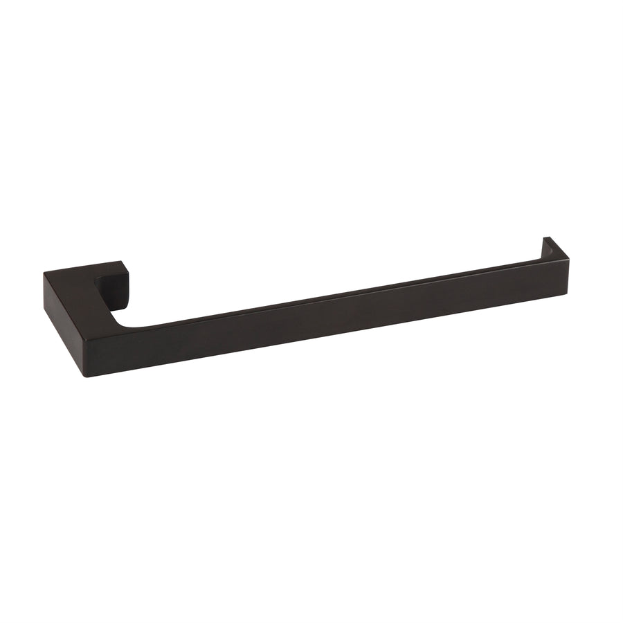 Mondella Rumba 235mm Matte Black Bathroom Towel Holder - Metal, Wall Mount
