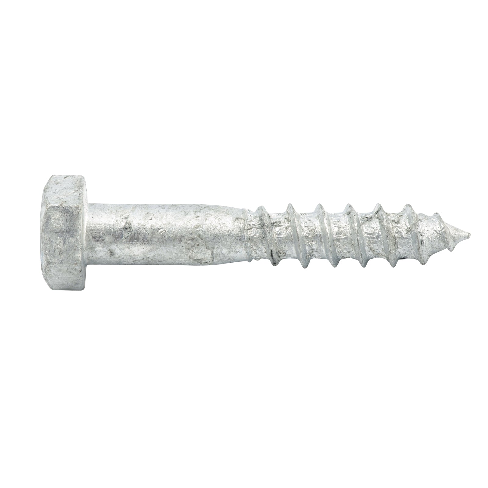 Zenith M10 x 60mm Hot Dipped Galvanised Hex Head Coach Screw - 4.6 Grade Steel