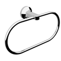 Caroma Sahara Hand Towel Ring, Solid Brass Chrome Wall Mount