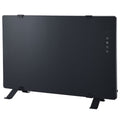 Rinnai 1000W Black Glass Electric Panel Heater - Wi-Fi Control, IP24 Rating, Remote Control - BEPH10DTWF