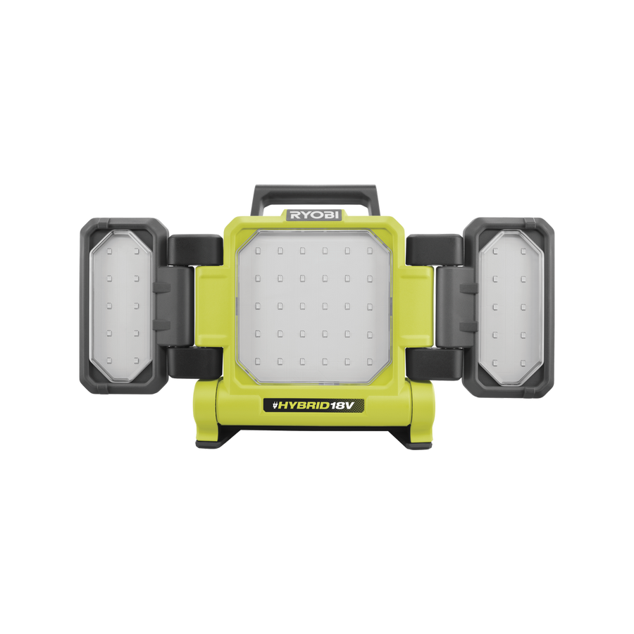 Ryobi Hybrid Panel Light - 2500 Lumens - Adjustable - Portable - SuperSaverAU - view 1
