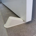 Adoored Extra Large White Rubber Door Wedge - Weather Resistant