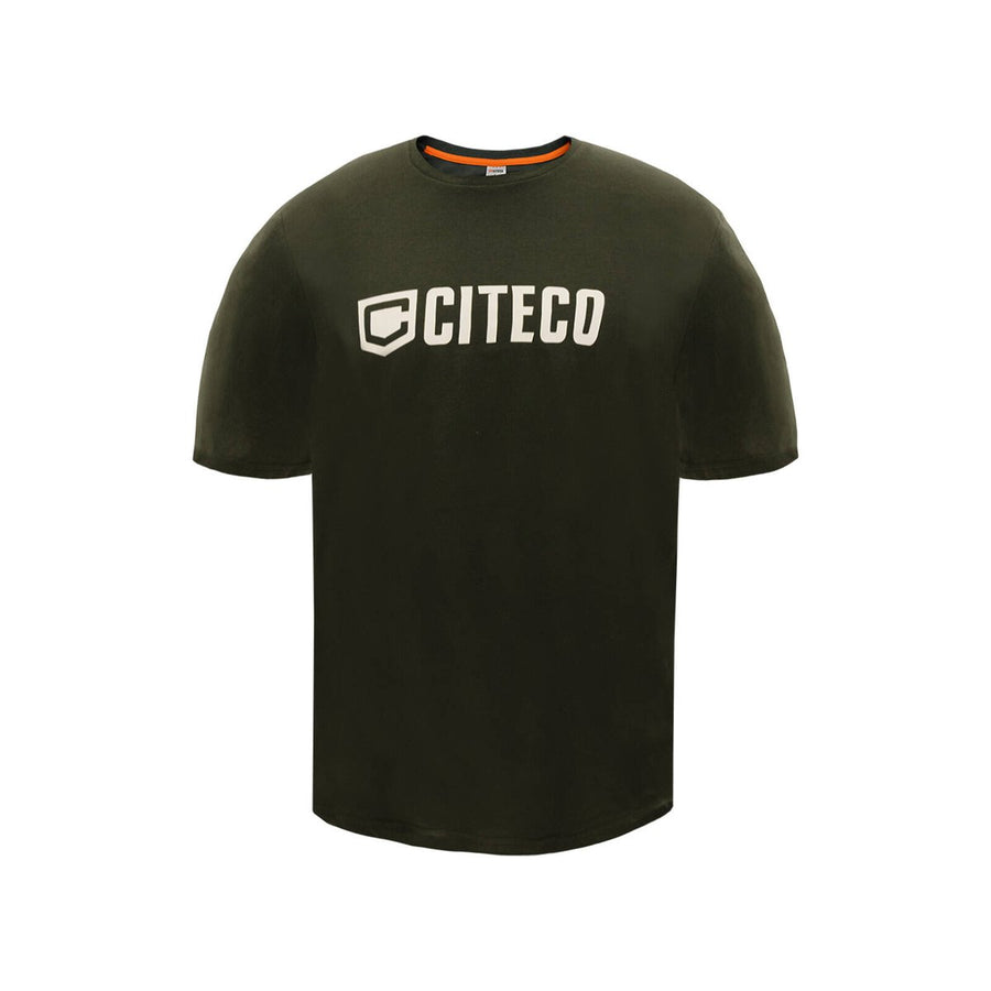 Citeco Khaki Tee 2XL - Men's T-Shirt - UPF 50+ Protection - Soft Cotton/Polyester - SuperSaverAU - view 1