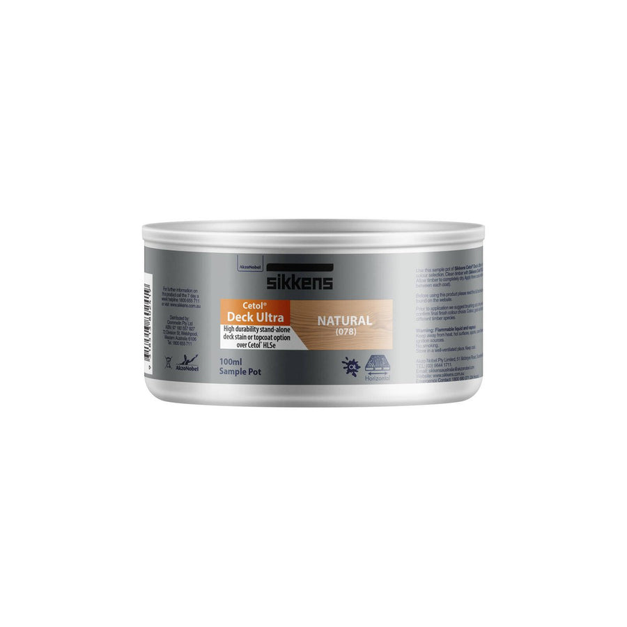 Sikkens Natural Cetol Deck Ultra - 100ml - 0.1L - Satin Finish - Weather Resistant - SuperSaverAU - view 1