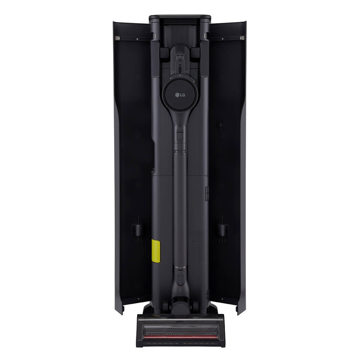 LG CordZero stick vacuum cleaner - 220W suction, auto-emptying tower, dual battery pack, graphite - A9L-TOWER2
