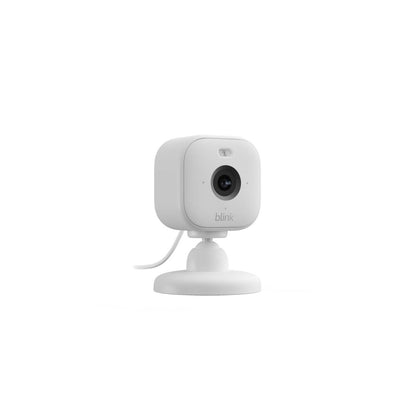 Blink Mini 2 White Plug-in Smart Security Camera - 1080p HD - Motion Detection - Indoor/Outdoor