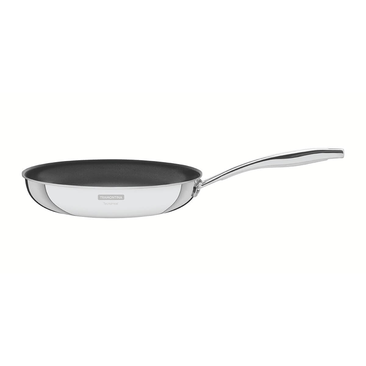 Tramontina Grano 26cm Non-Stick Frying Pan - Tri-Ply Clad Stainless Steel, Induction Compatible - 62155267