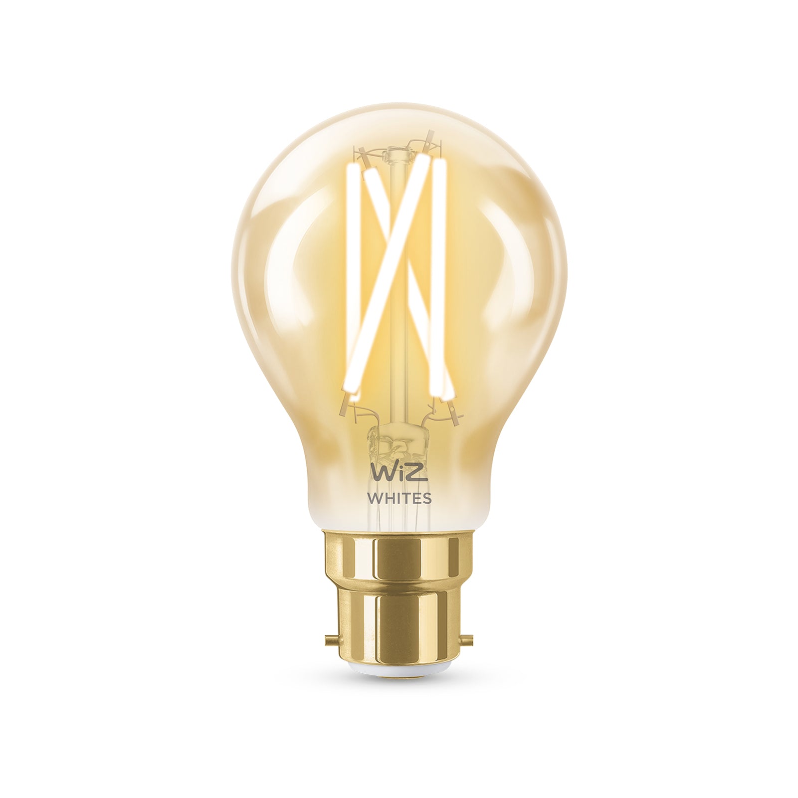 WiZ A60 B22 LED 640lm 7W Tuneable White Smart Filament Globe (929003017501)