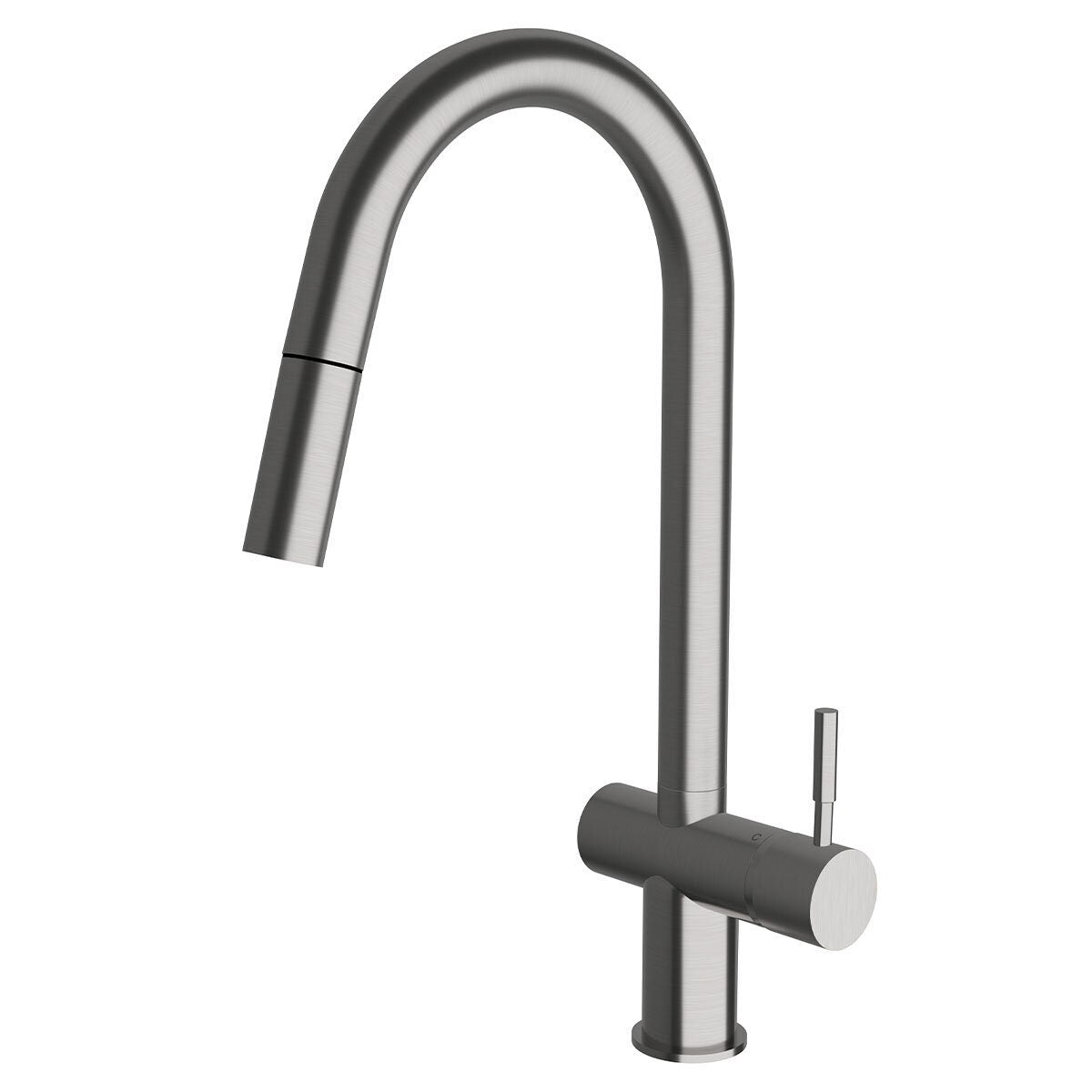 Sussex Taps Voda Pull Out Sink Mixer Tap - Brushed Gunmetal, 5 Star Water Rating - VSMPO-13