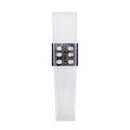 Nylex 150mm Rain Gauge, Clear Plastic, Wall or Fence Mount, 1mm Graduations
