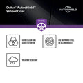 Dulux Autoshield 340g Satin Black Wheel Coat Spray Paint for Car Wheels