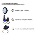 Aquapro AP3100DW Filtration Pump 25W Submersible Outdoor, 25mm Tubing